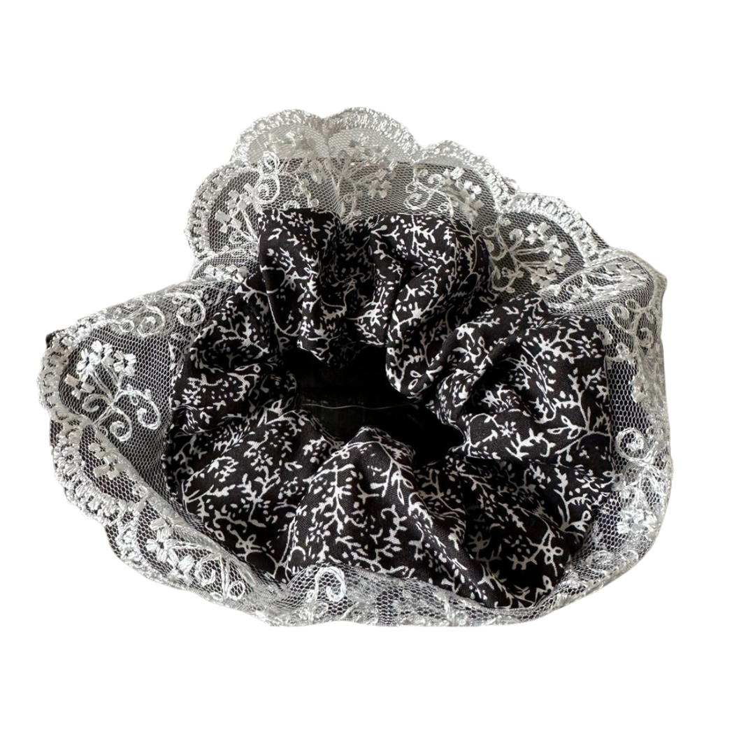 CRUNCHY ESTAMPADA NEGRA